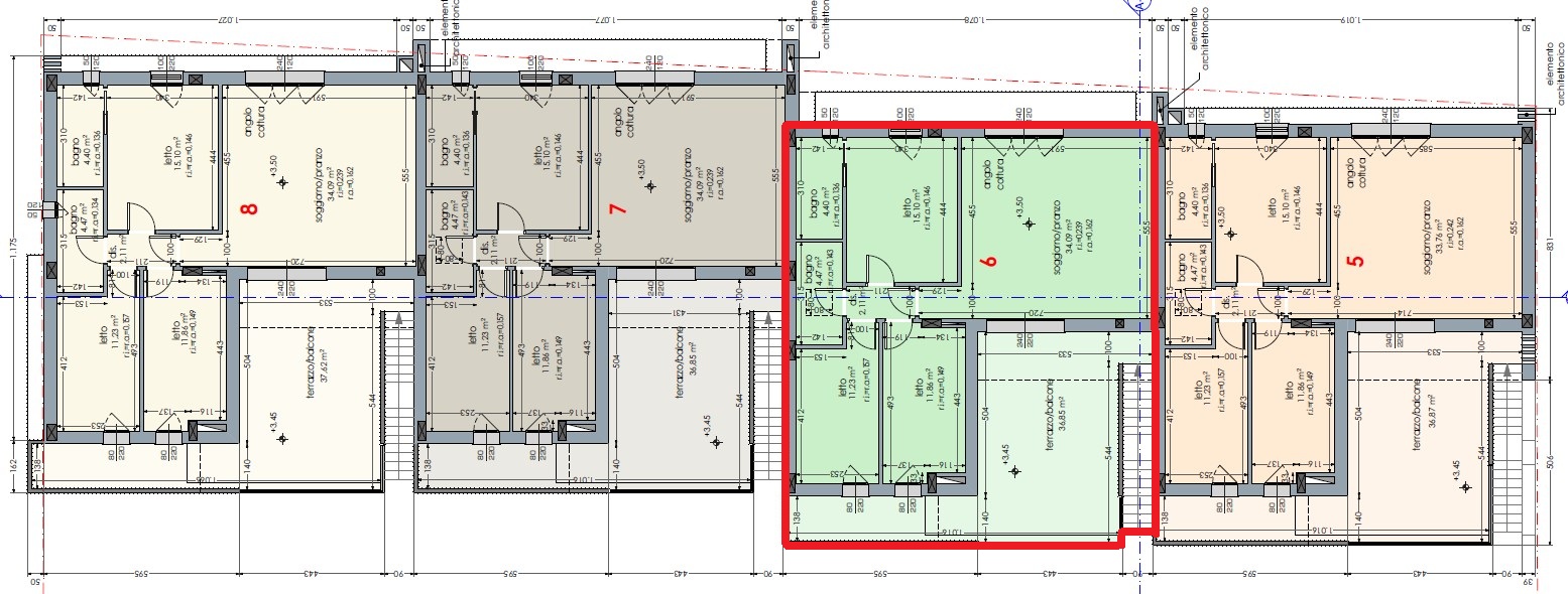 Inquadramento piano primo