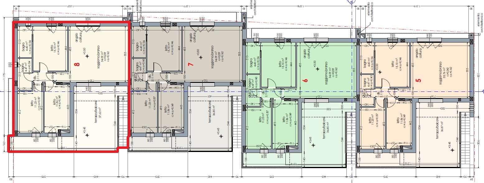 Inquadramento piano primo