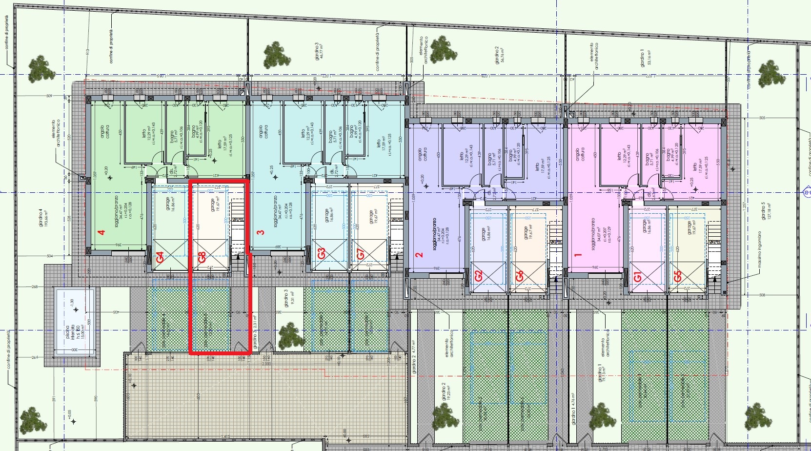 Inquadramento piano terra