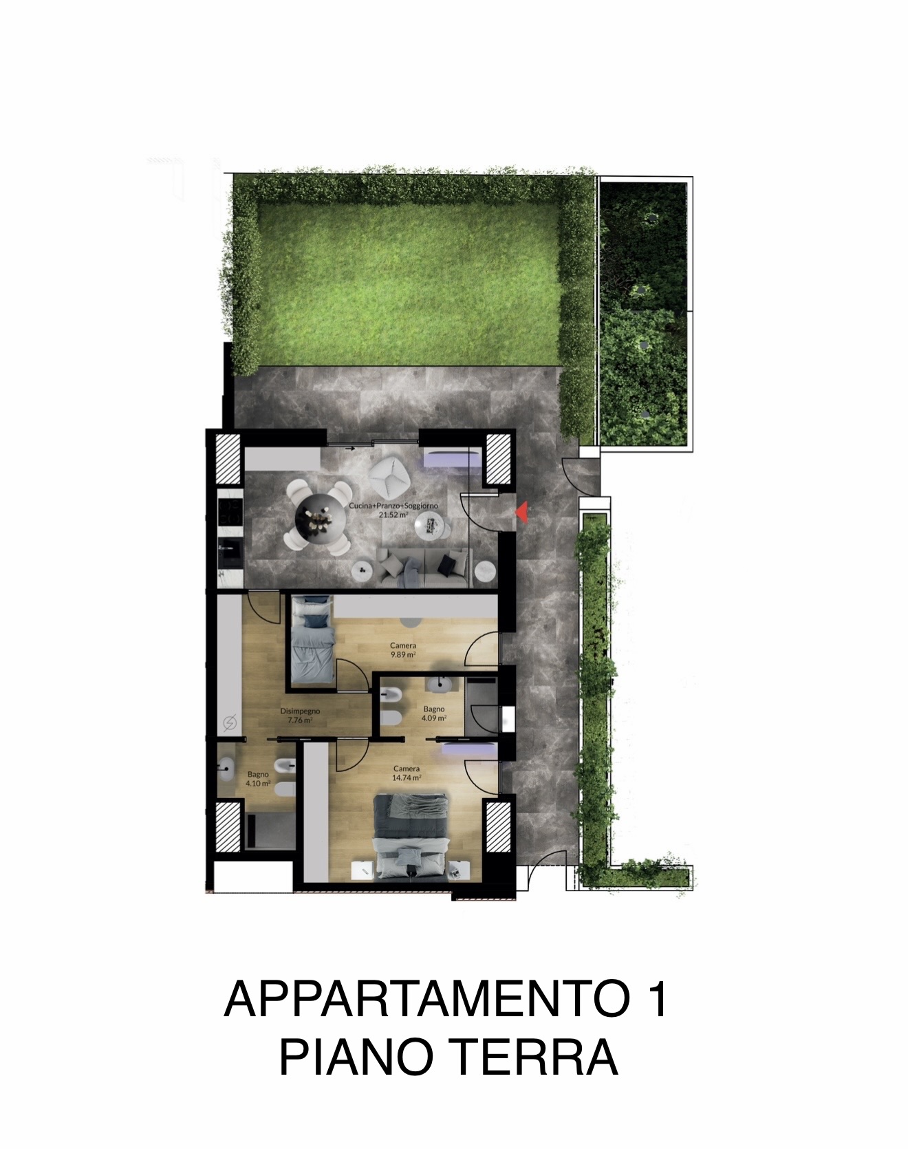 App 1 piano terra