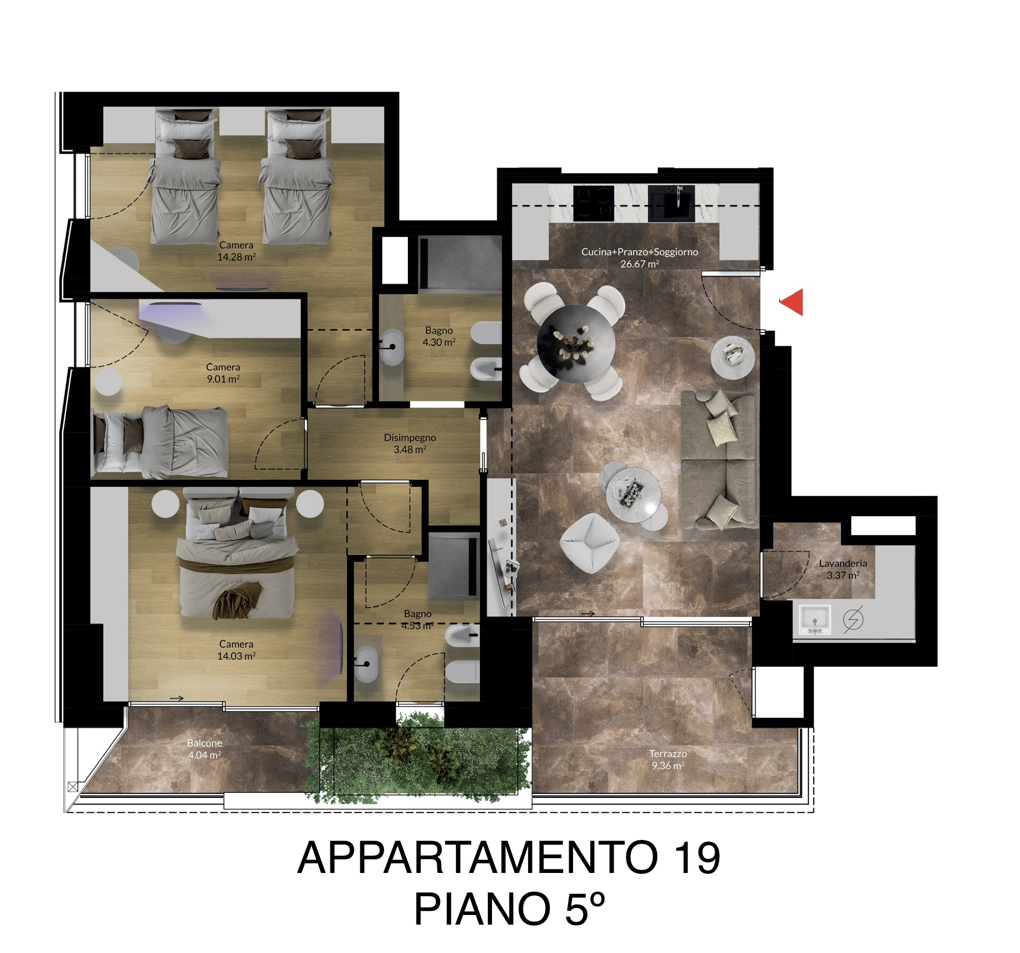 App 19 piano 5