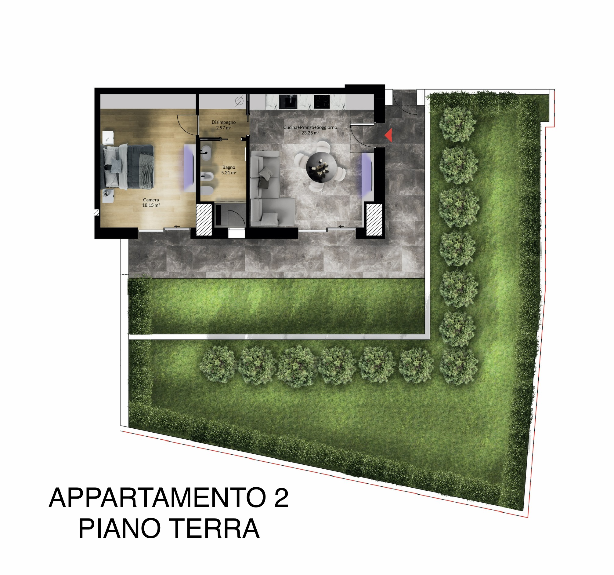 App 1 piano terra