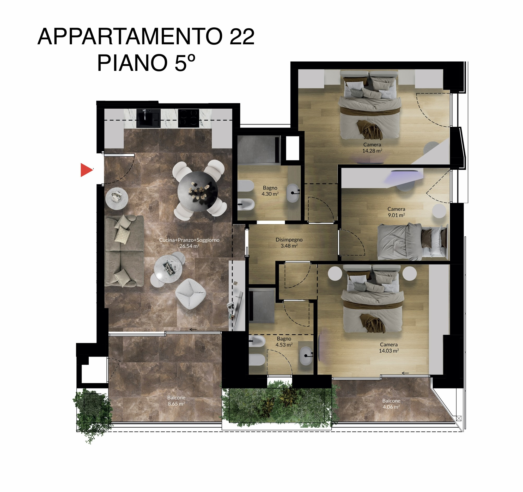 App 22 piano 5